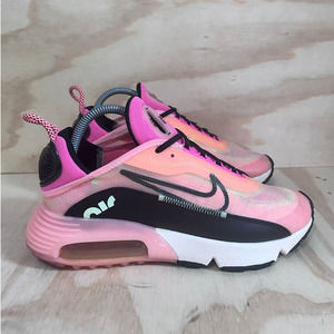 Nike - Air Max 2090 - Running shoes - Pink/Black - Women's - 9 - CT1290-700